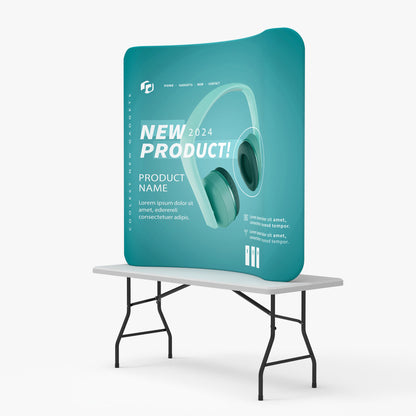 Curved Tension Fabric Display product image 1