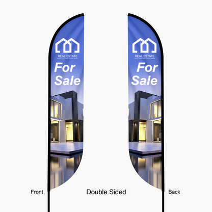 Feather Convex Flag