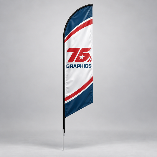 Feather Angled Flag